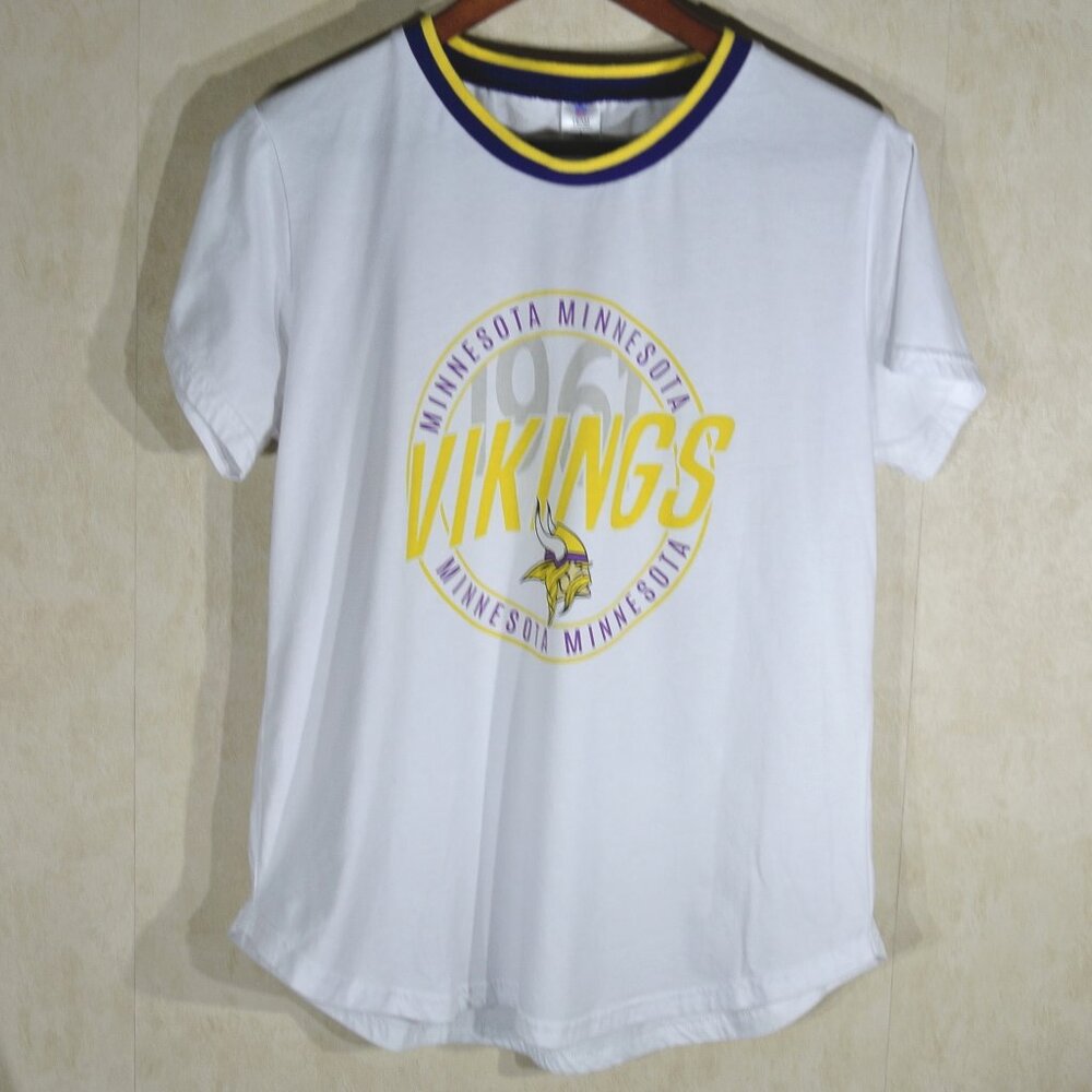 Women's NFL Team Apparel Sleepwear Minnesota Vikings Top - Size L